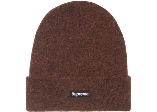 Supreme Mohair Beanie (FW24) Dark Brown