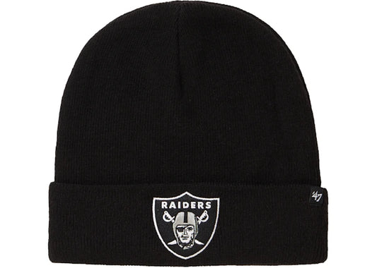 Supreme NFL x Raiders x '47 Beanie Black