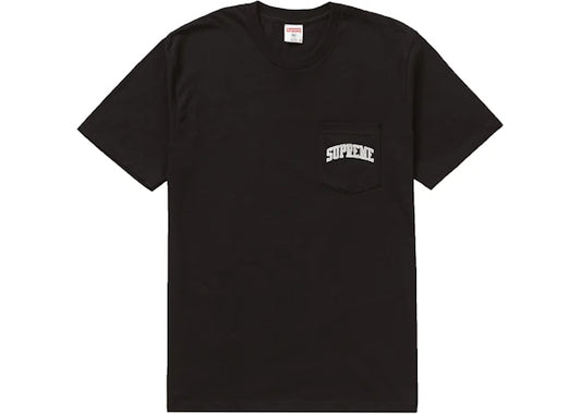 Supreme NFL x Raiders x '47 Pocket Tee Black