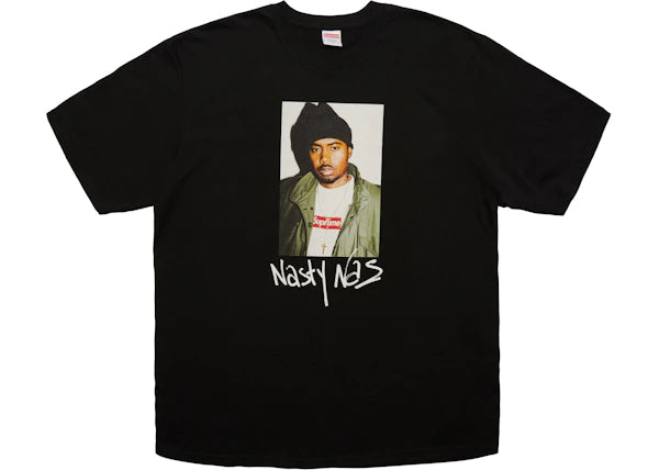 Supreme Nas Tee Black