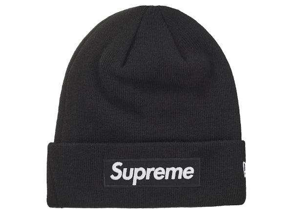 Supreme New Era Box Logo Beanie (FW24) Black