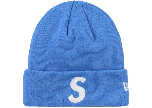 Supreme New Era S Logo Beanie (FW24) Blue