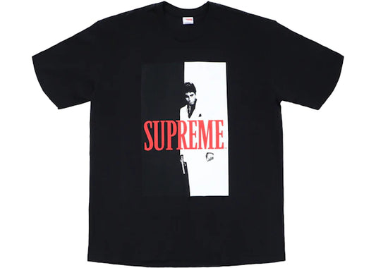 Supreme Scarface Split Tee Black