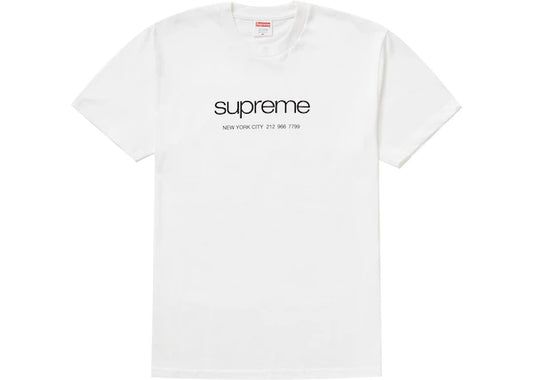 Supreme Shop Tee White