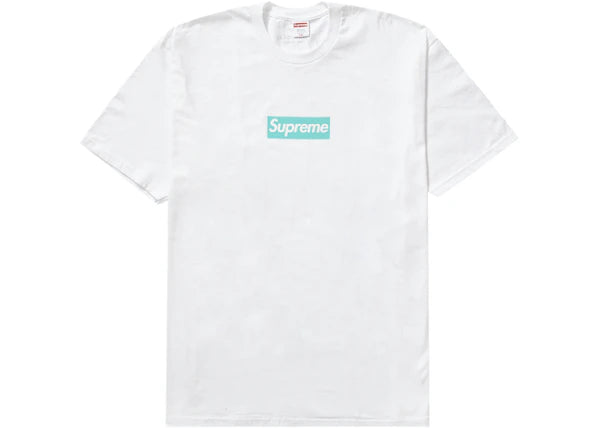 Supreme Tiffany & Co. Box Logo Tee White