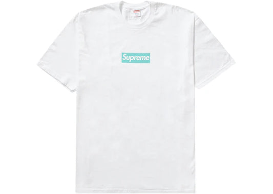 Supreme Tiffany & Co. Box Logo Tee White