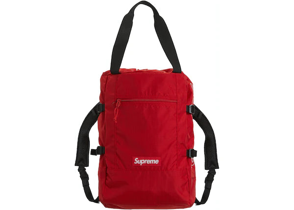 Supreme Tote Backpack Red