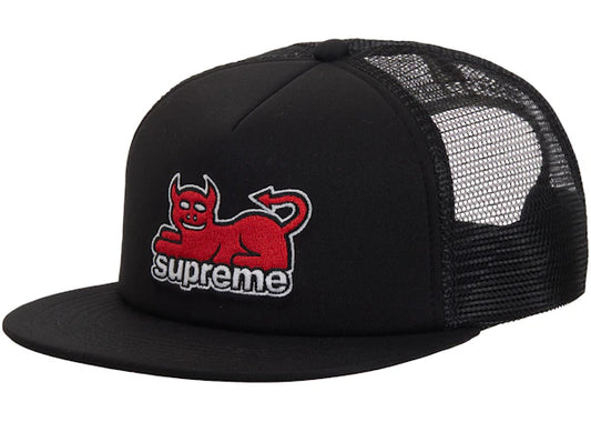 Supreme Toy Machine Mesh Back 5-Panel Black