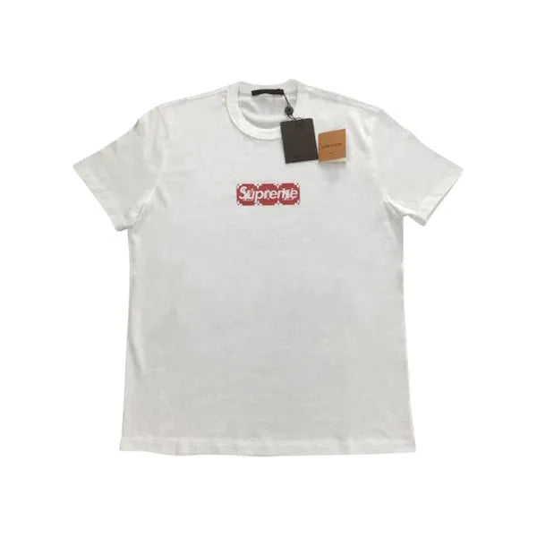 Supreme x Louis Vuitton Box Logo Tee White