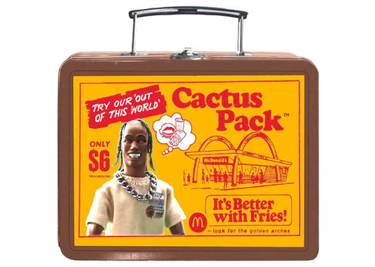 Travis Scott x McDonalds Cactus Pack Vintage Metal Lunchbox