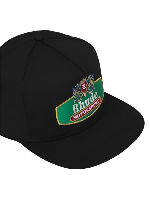 Rhude Racing Crest Hat Black