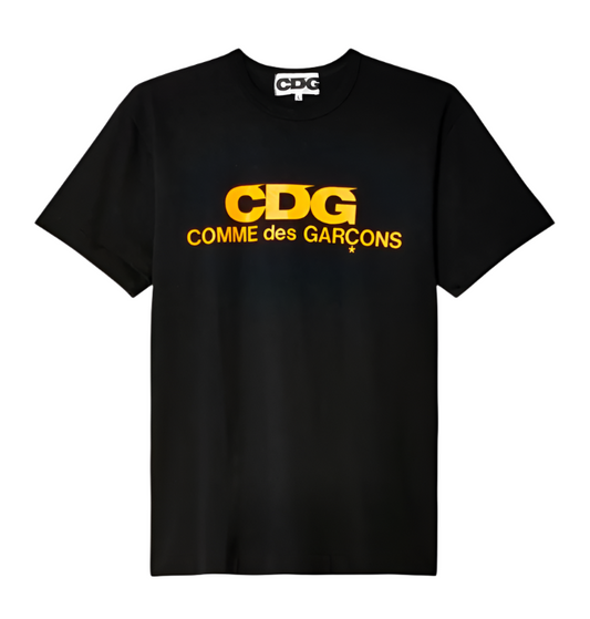 CDG Fluo Color Tee Black