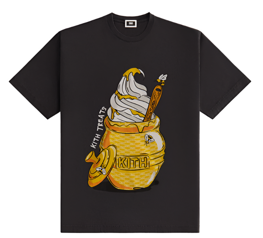 Kith Treats Honey Pot Vintage Tee Black