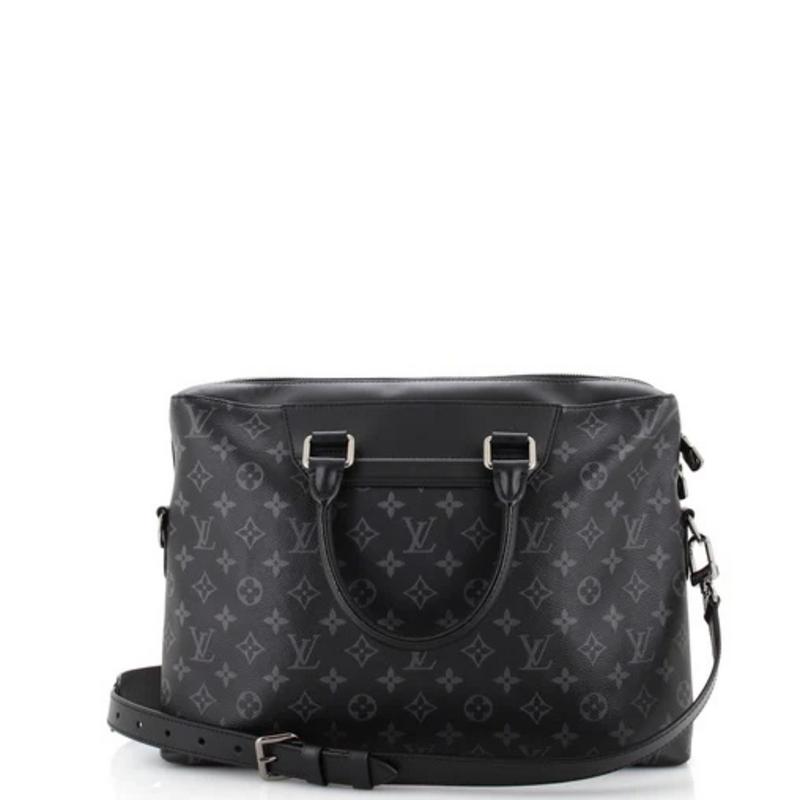 Louis Vuitton Odyssey Briefcase Monogram Eclipse Canvas