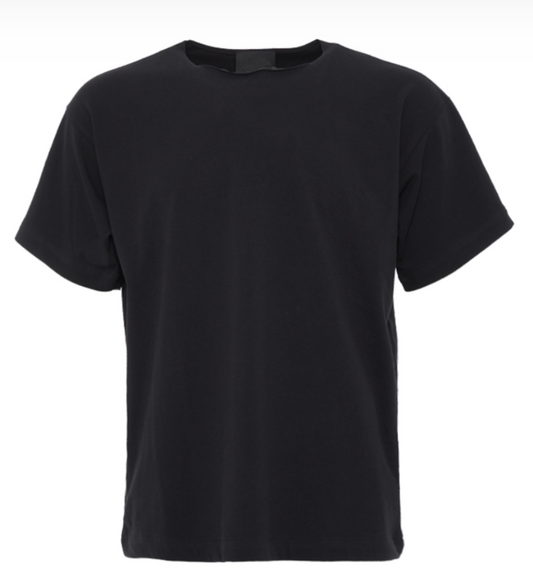 Fear of God Raw Neck T Shirt Black