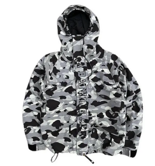 Bape Mountain Jacket Snow Camo