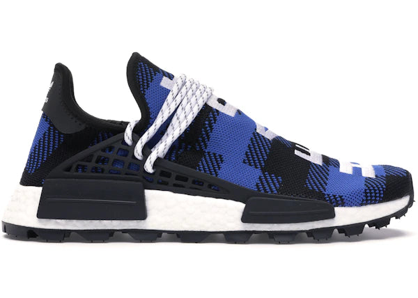 adidas NMD Hu Pharrell x BBC Blue Plaid