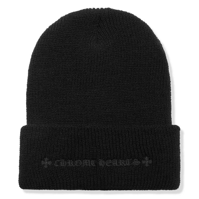 Chrome Hearts Plus Cross Beanie Black