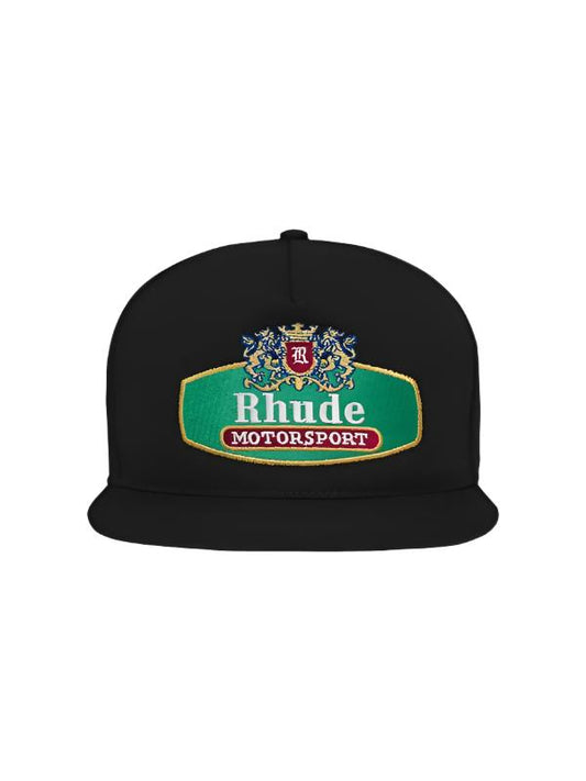 Rhude Racing Crest Hat Black