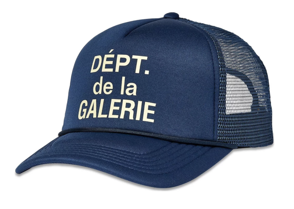 Gallery Dept. French Logo Trucker Navy