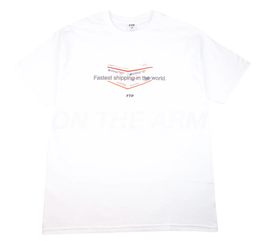 FTP Fastest Shipping Tee White