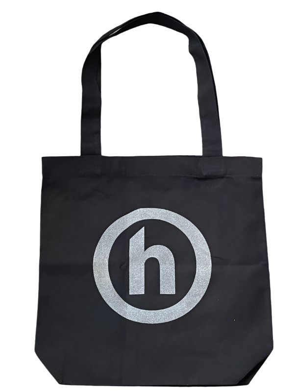 Hidden H Logo 3M Tote Black