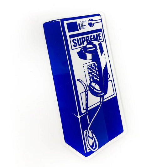 Supreme Payphone Sticker