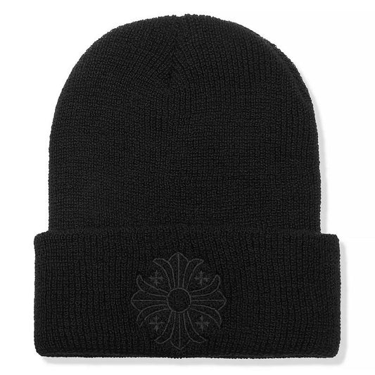 Chrome Hearts Plus Cross Beanie Black